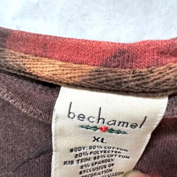 Bechemel Nutcracker Sweatshirt XL vintage Size Extra Large Cotton  Christmas - Picture 2 of 7